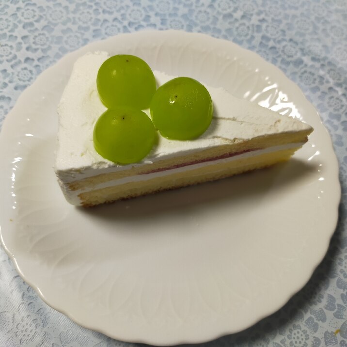 好きな果物乗せて☪︎⋆｡˚✩ショートケーキ♪¨̮